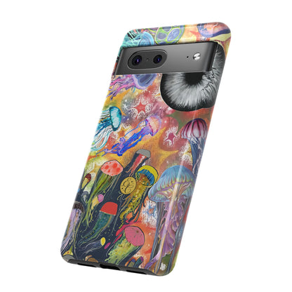 Surreal Jellyfish Tough Phone Case