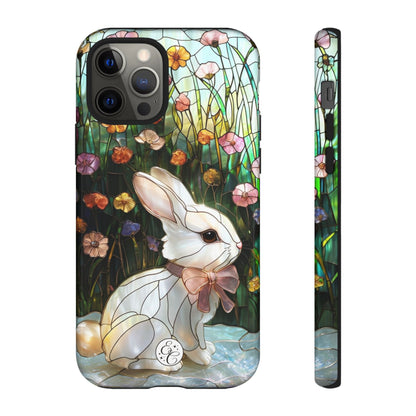 Easter Rabbit Stained Glass Tough Phone Case