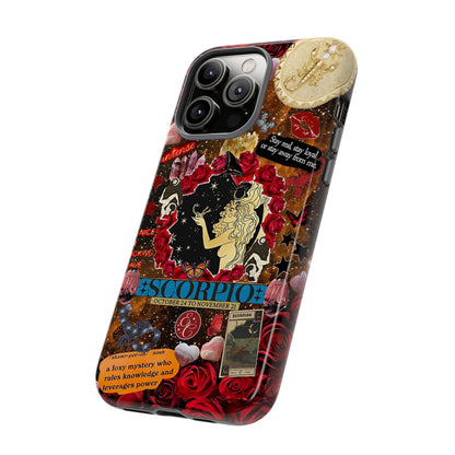 Scorpio Zodiac Star Sign Tough Phone Case