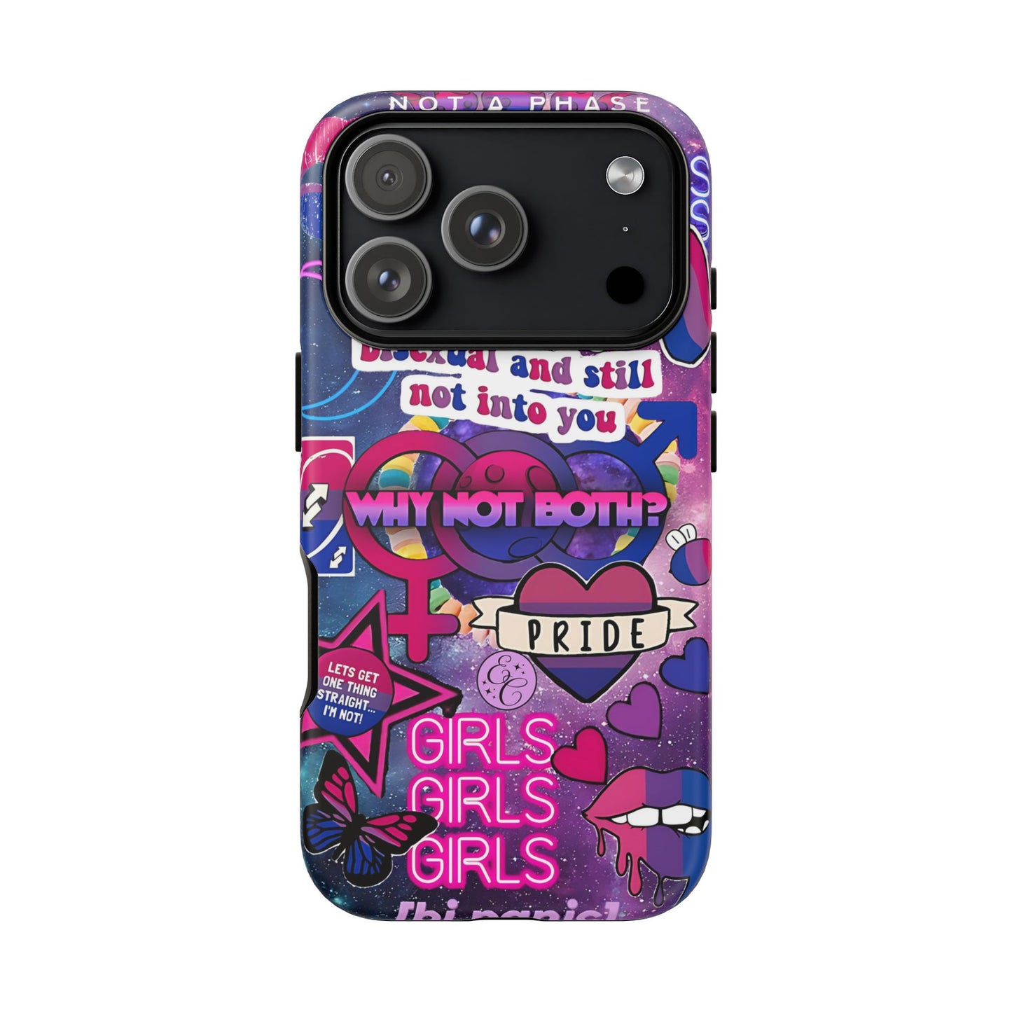 Bisexual Pop Art Tough Phone Case