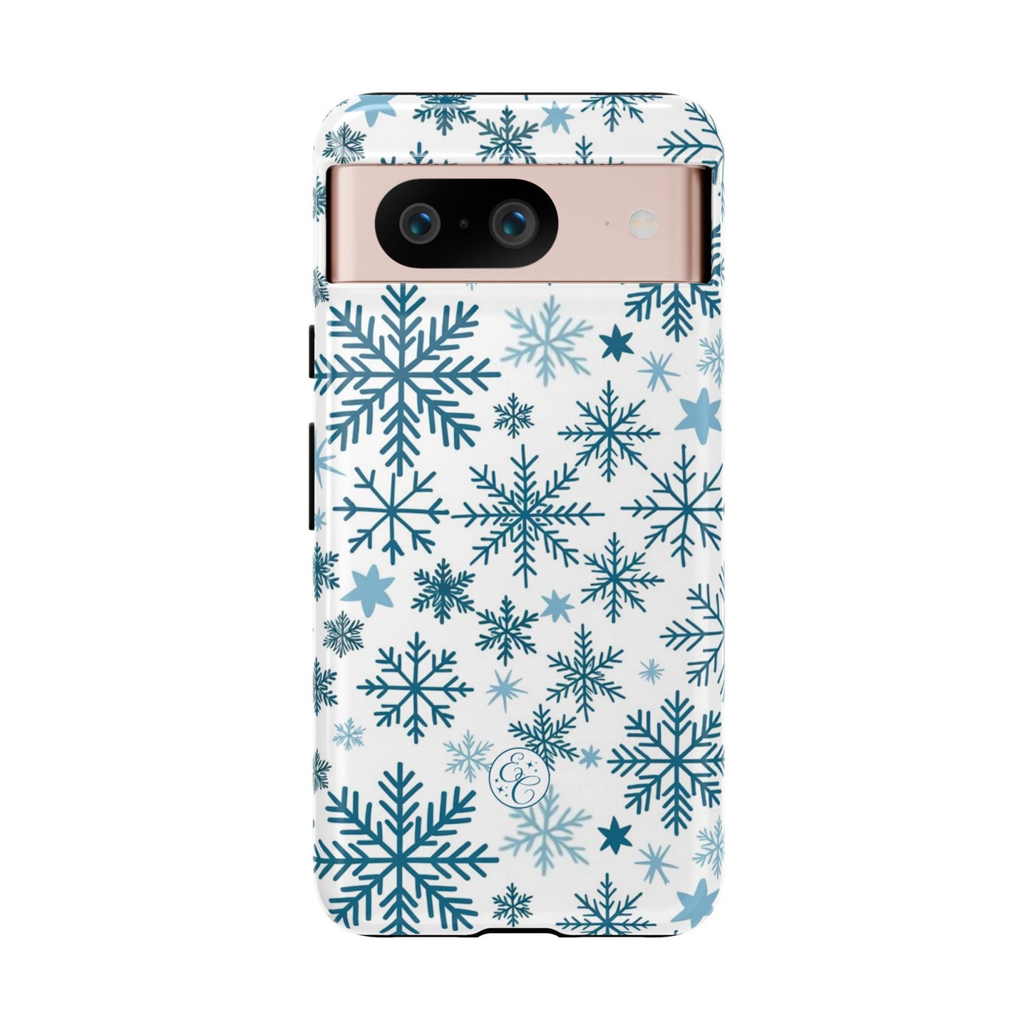 Winter Snowflakes Pattern Tough Phone Case