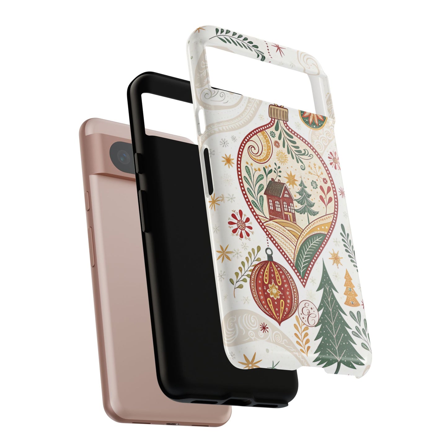 Cozy Christmas Ornament Tough Phone Case