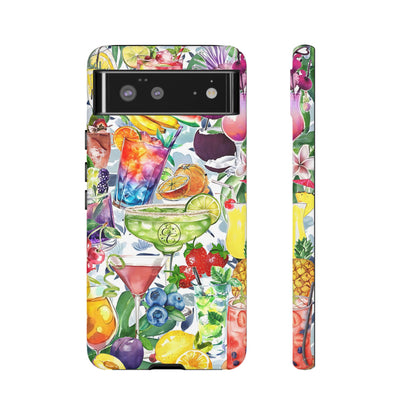 Summer Drinks Tough Phone Case