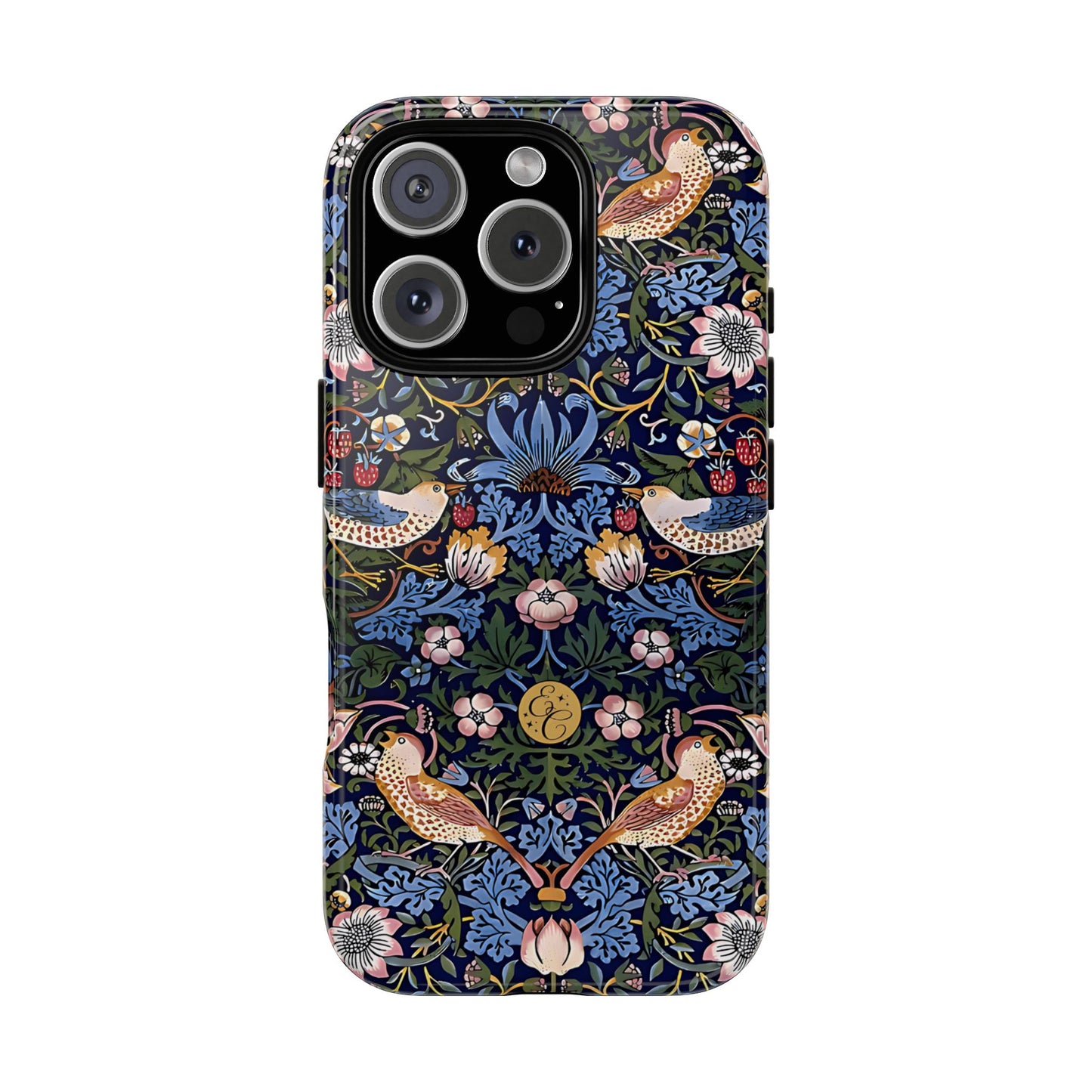 William Morris Strawberry Thief Tough Phone Case