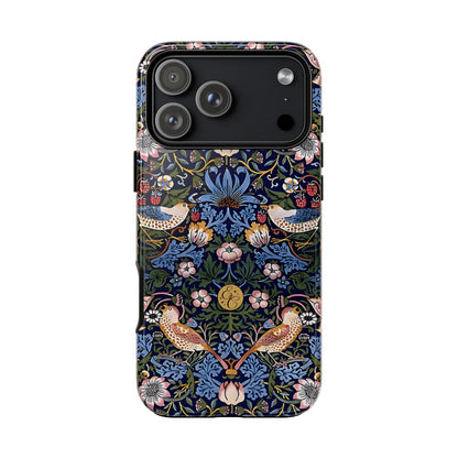 William Morris Strawberry Thief Tough Phone Case