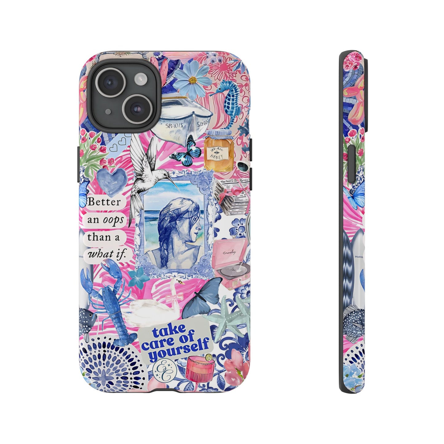 Coquette Summer Time Collage Tough Phone Case