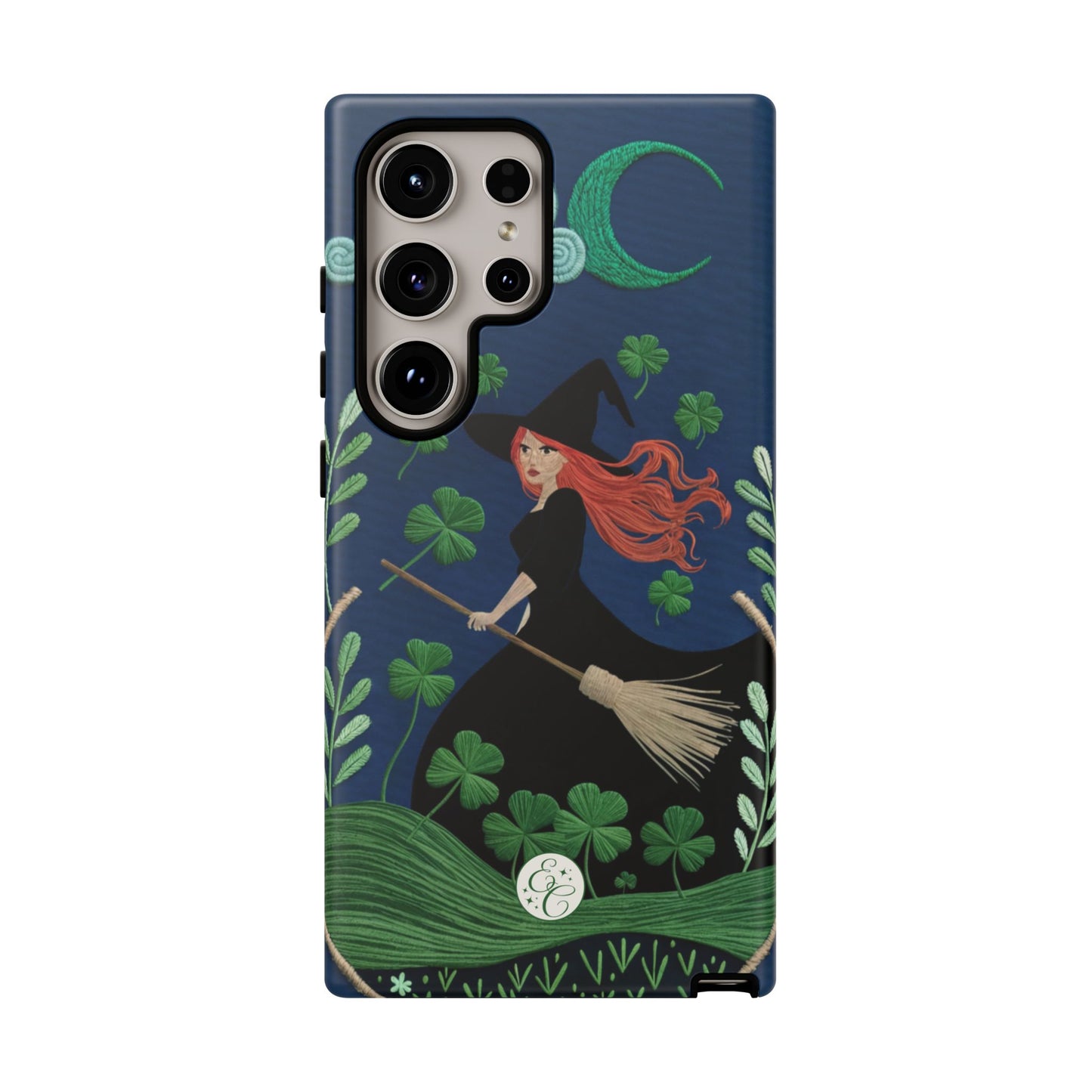 Irish Witch’s Moonlit Stroll Tough Phone Case