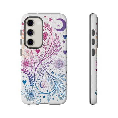 Subtel Bisexual Boho Doodle Tough Phone Case