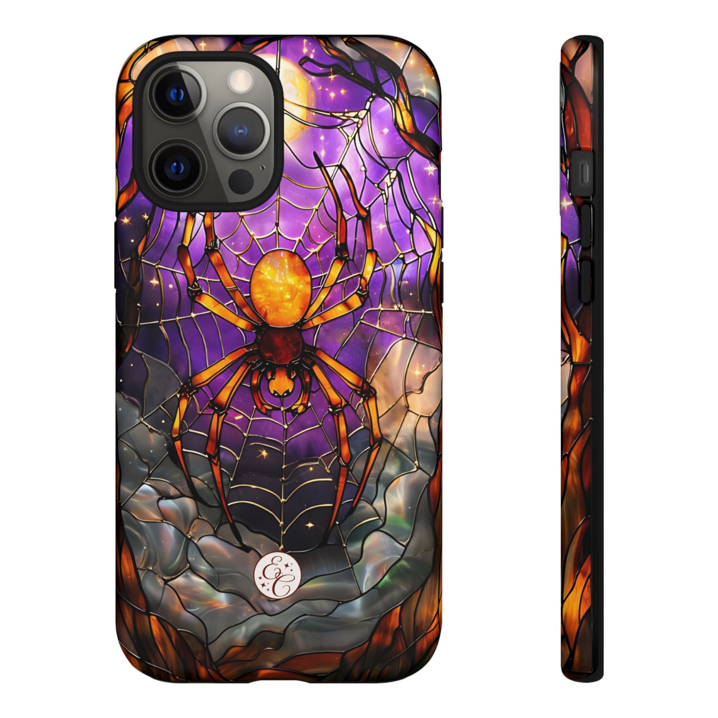 Stained Glass Spider Tough Phone Case