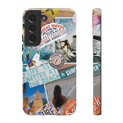 Surfer Girl Lifestyle Tough Phone Case