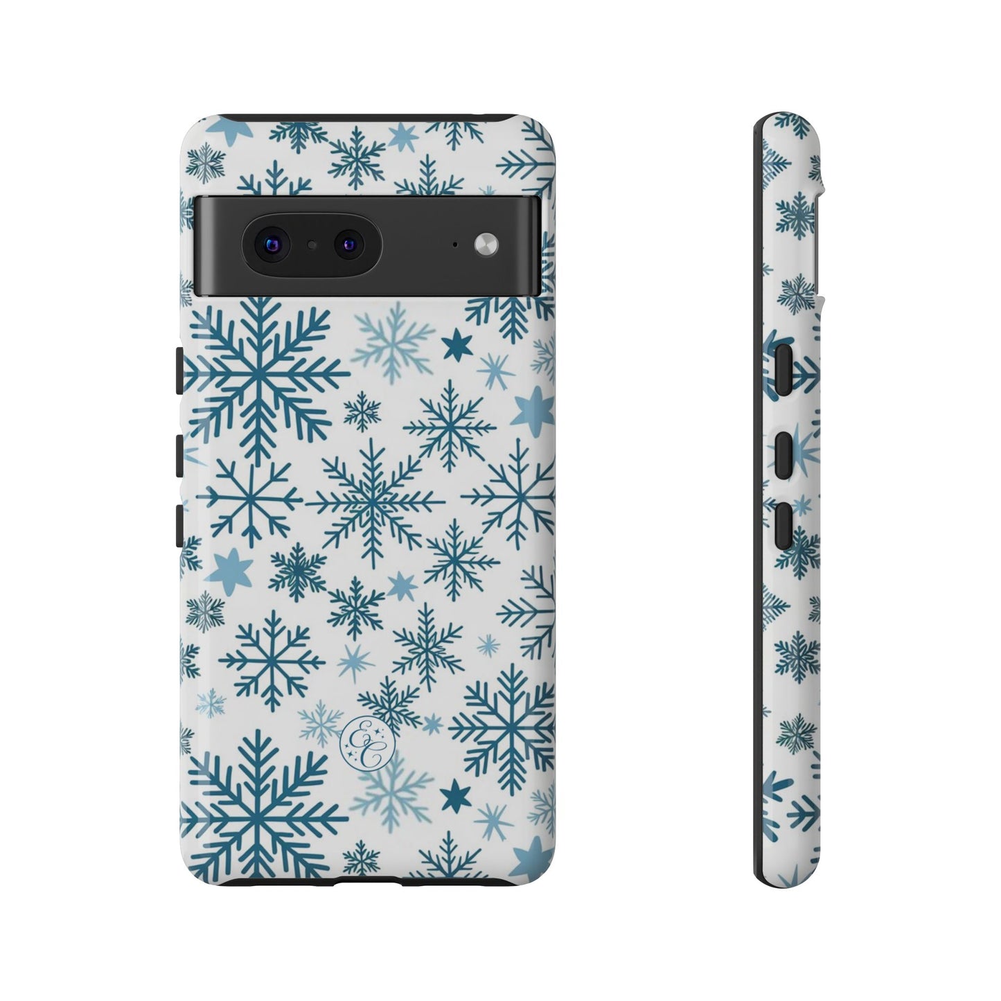 Winter Snowflakes Pattern Tough Phone Case