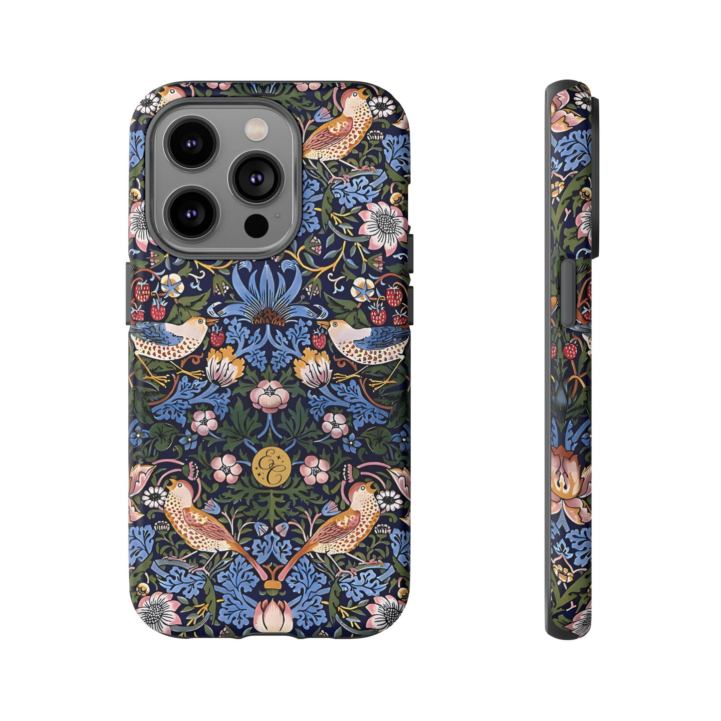 William Morris Strawberry Thief Tough Phone Case