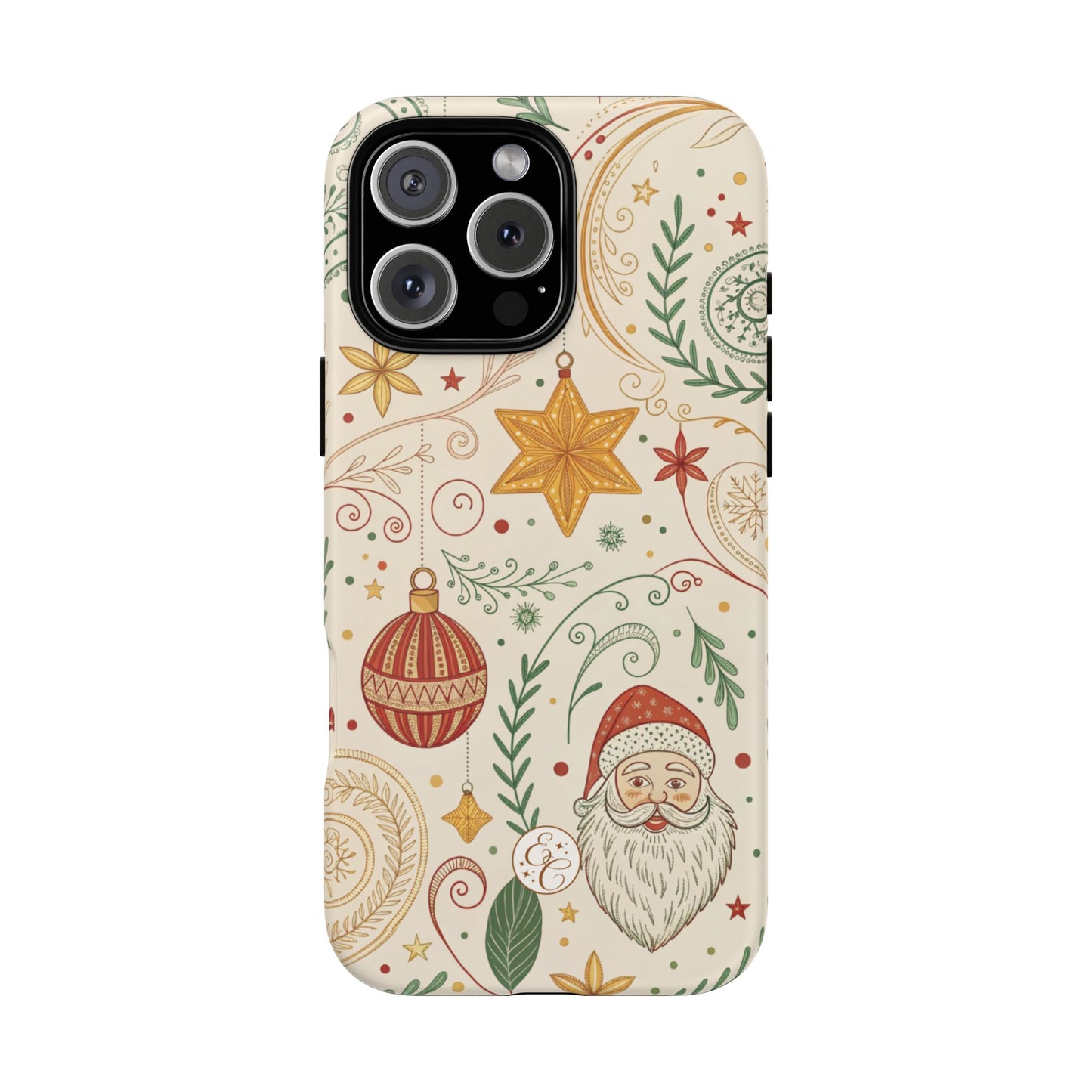 Vintage Santa Tough Phone Case