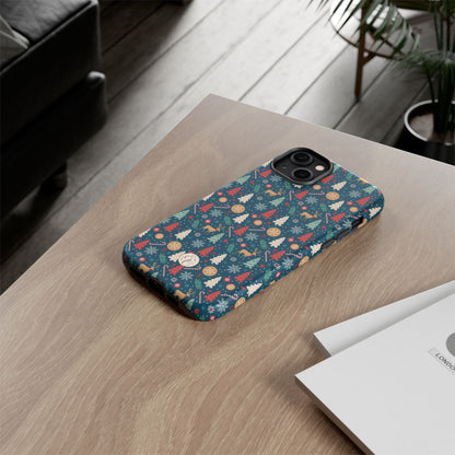Christmas Pattern Tough Phone Case