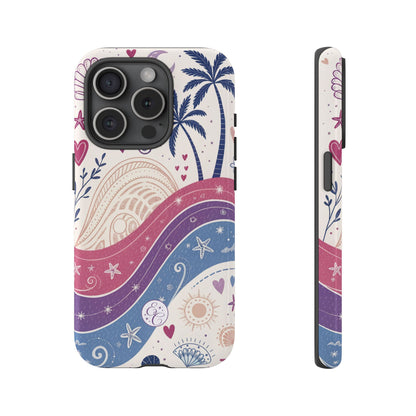Bisexual Pride Boho Beach Tough Phone Case