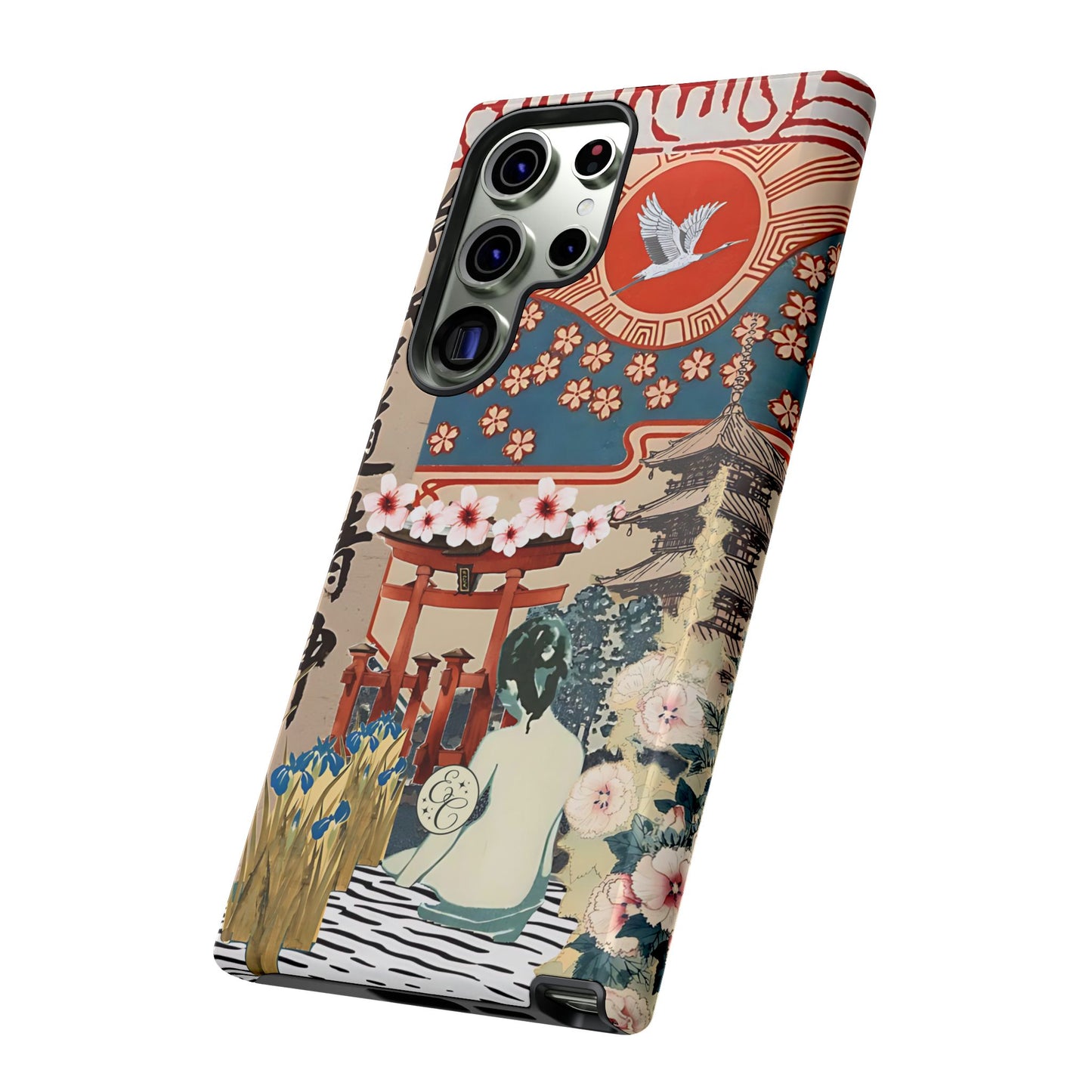 Japanese Style Art Tough Phone Case