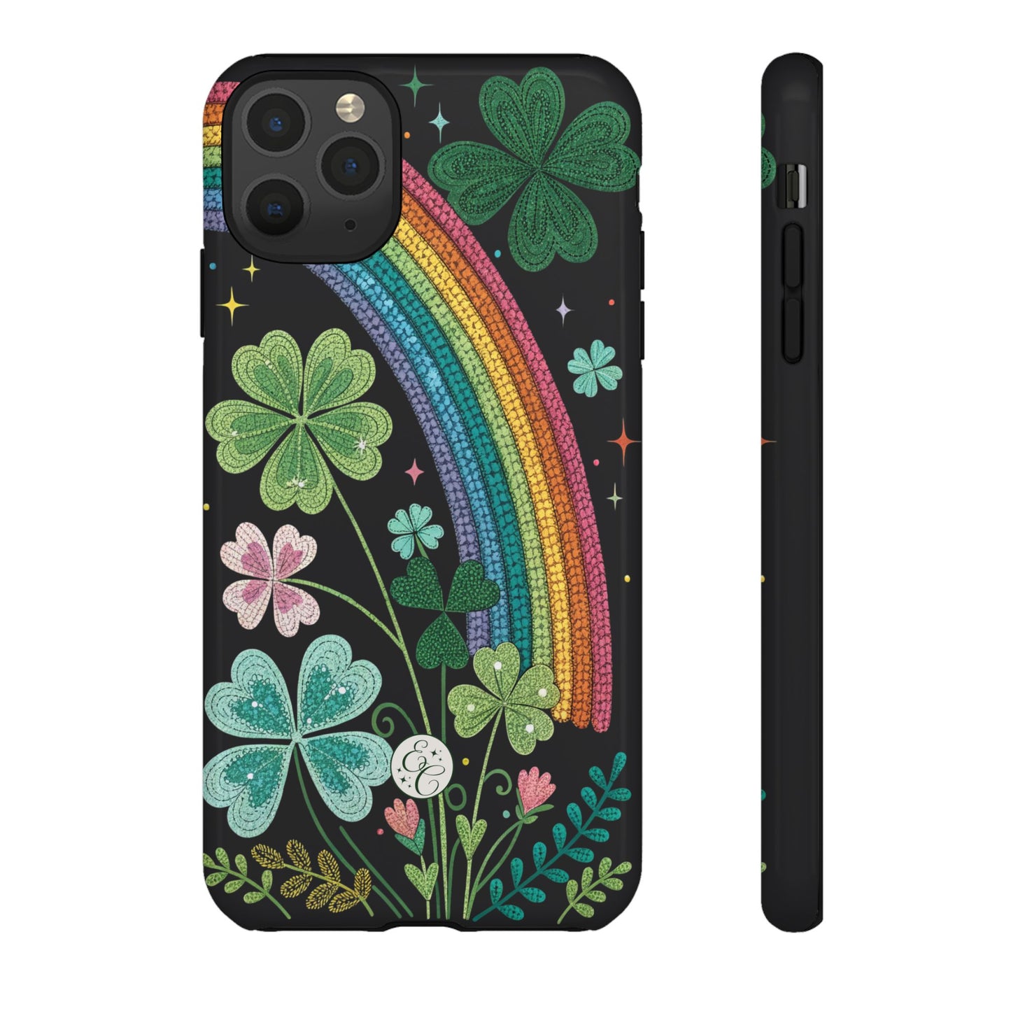 Rainbow & Shamrock Tough Phone Case