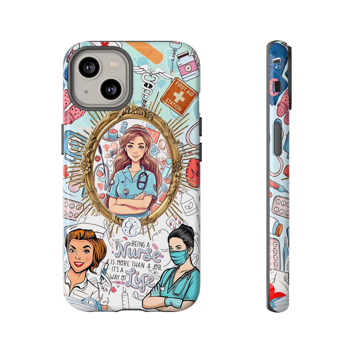 Nurse Art Tough Phone Case