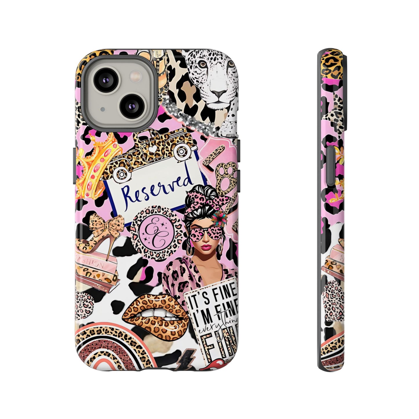 Leopard Wild Glamour Tough Phone Case