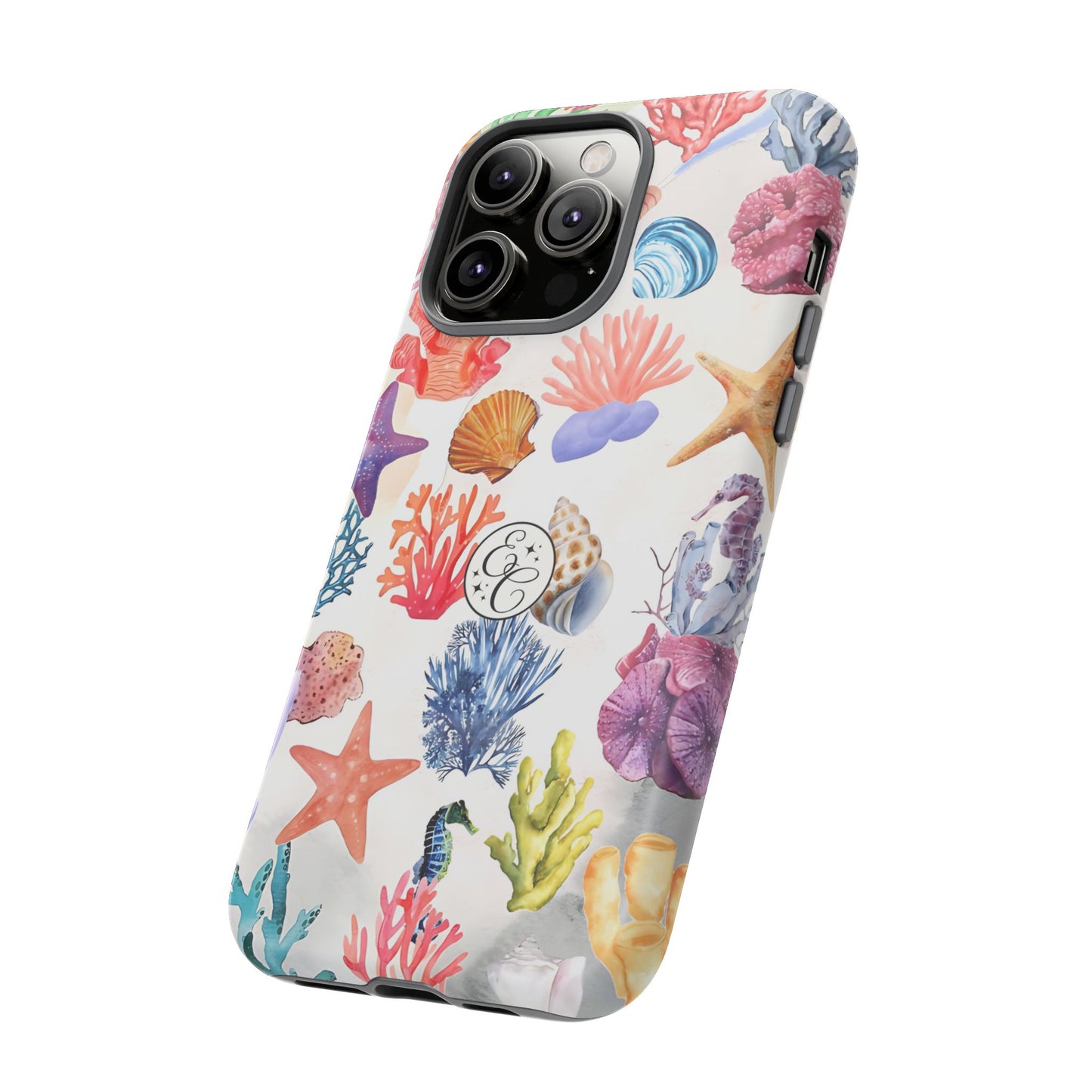 Coral & Sea Shells Tough Phone Case