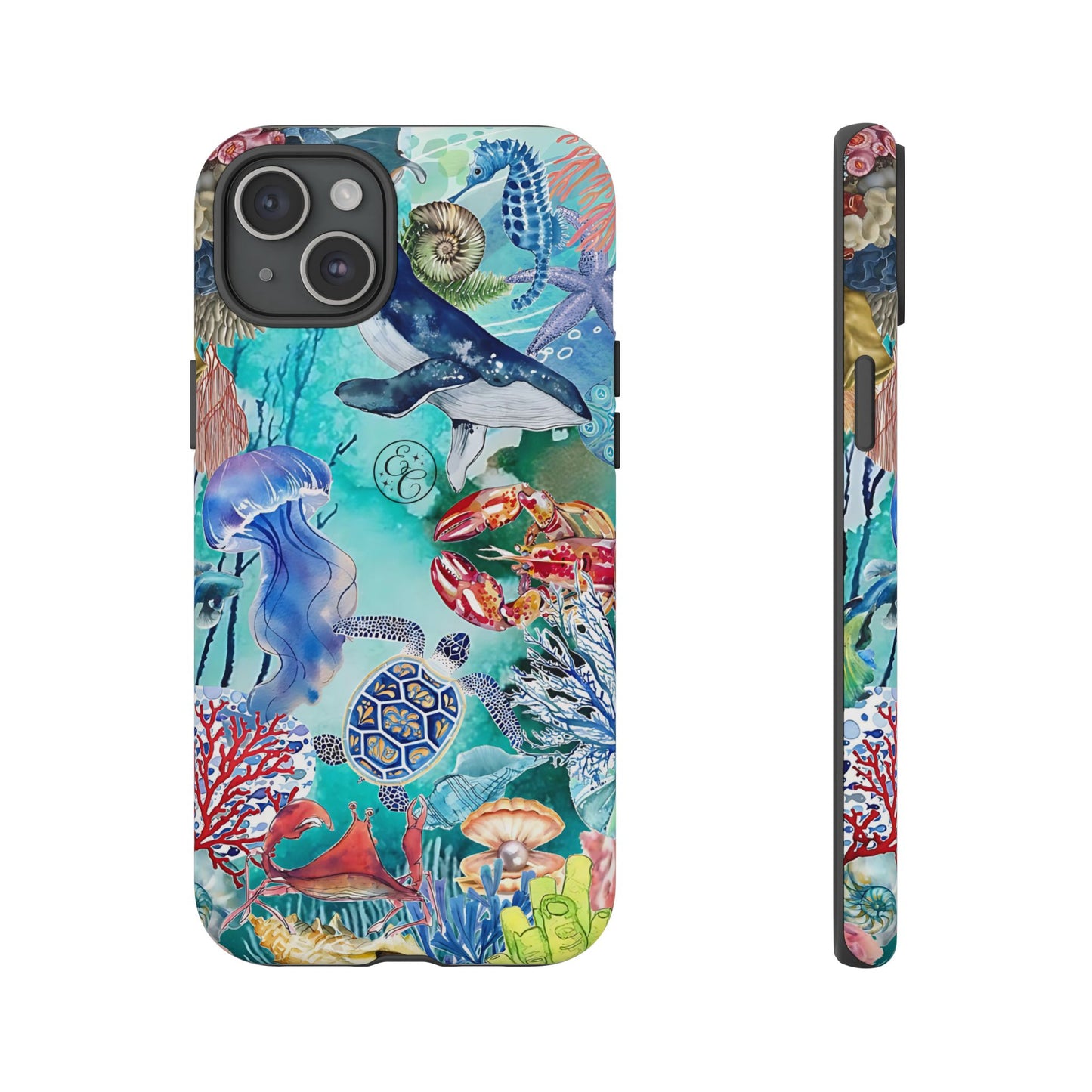 Ocean Wonders Collage Tough Phone Case