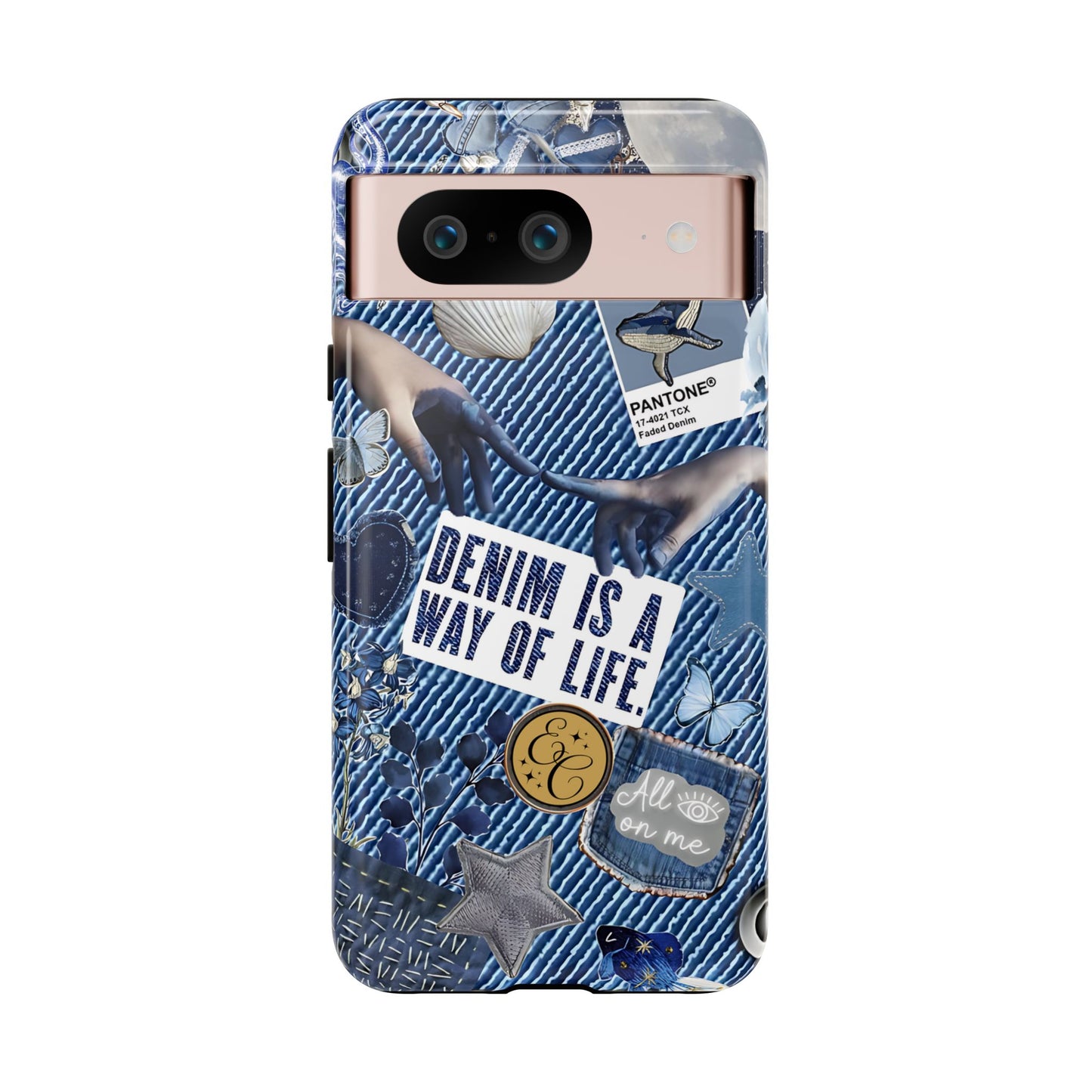 Denim Texture Tough Phone Case