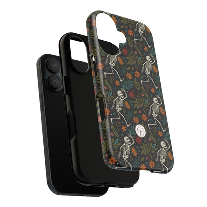 Boho Skeleton Pattern Halloween Phone Case