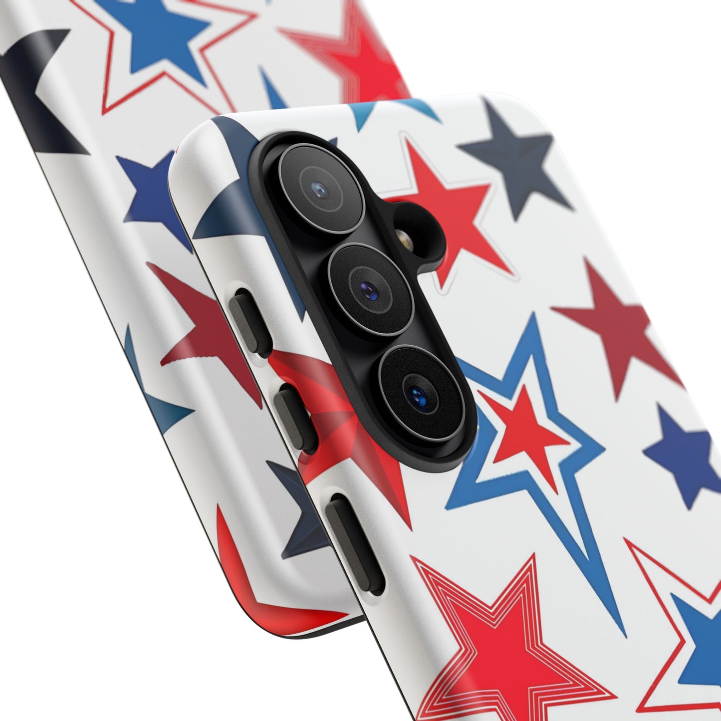 Patriotic Star Pattern Tough Phone Case