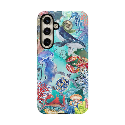 Ocean Wonders Collage Tough Phone Case