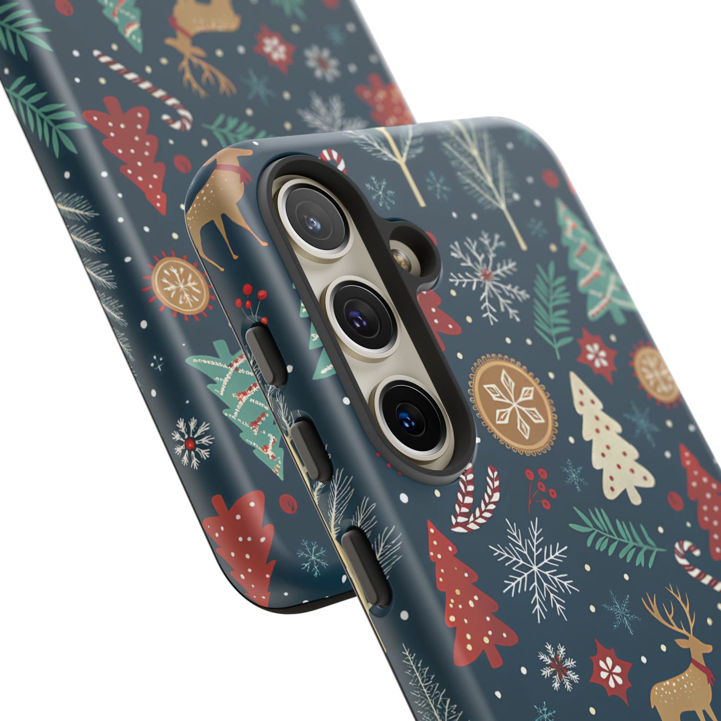 Christmas Holiday Pattern Tough Phone Case
