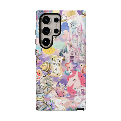 Whimsical Fairytale Collage Tough Phone Case