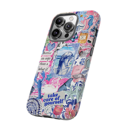 Coquette Summer Time Collage Tough Phone Case