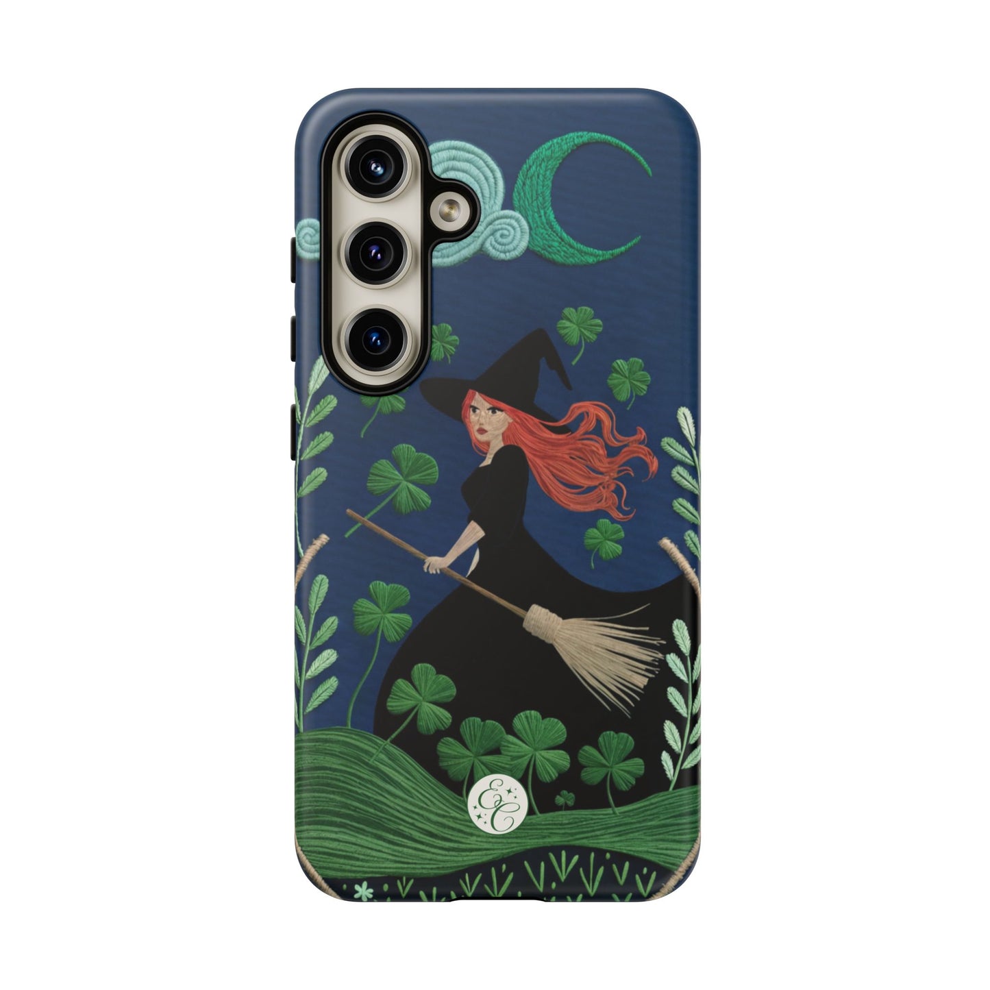 Irish Witch’s Moonlit Stroll Tough Phone Case