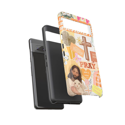 Christian Collage Tough Phone Case