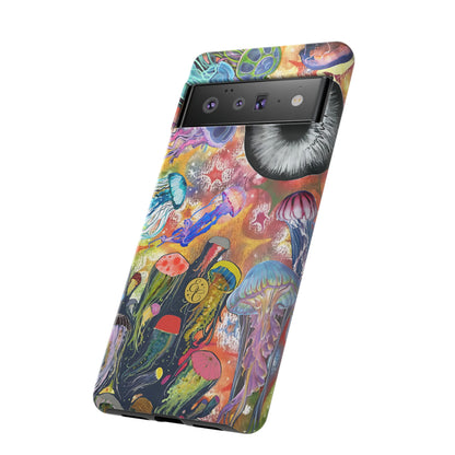 Surreal Jellyfish Tough Phone Case