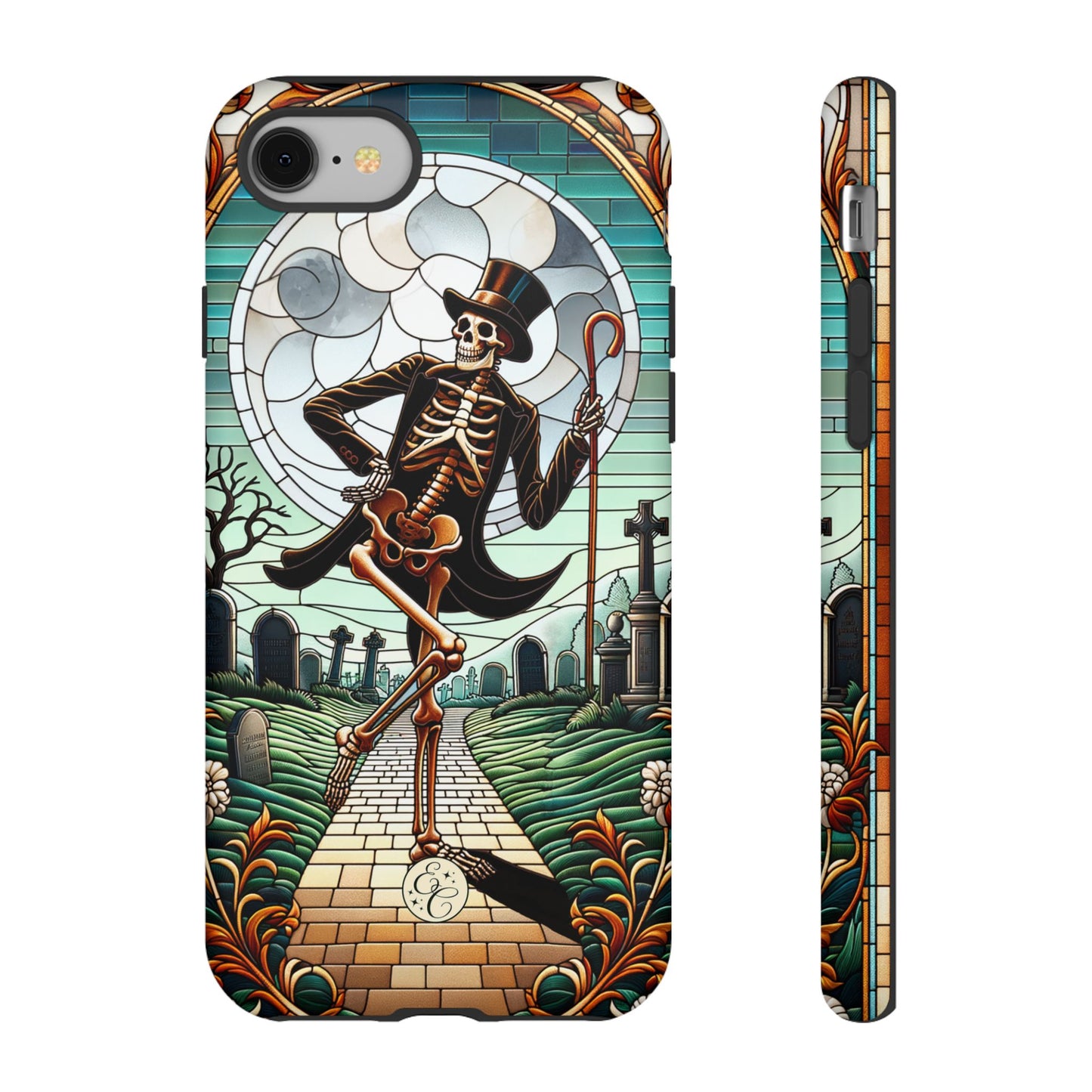 Dancing Skeleton Tough Phone Case