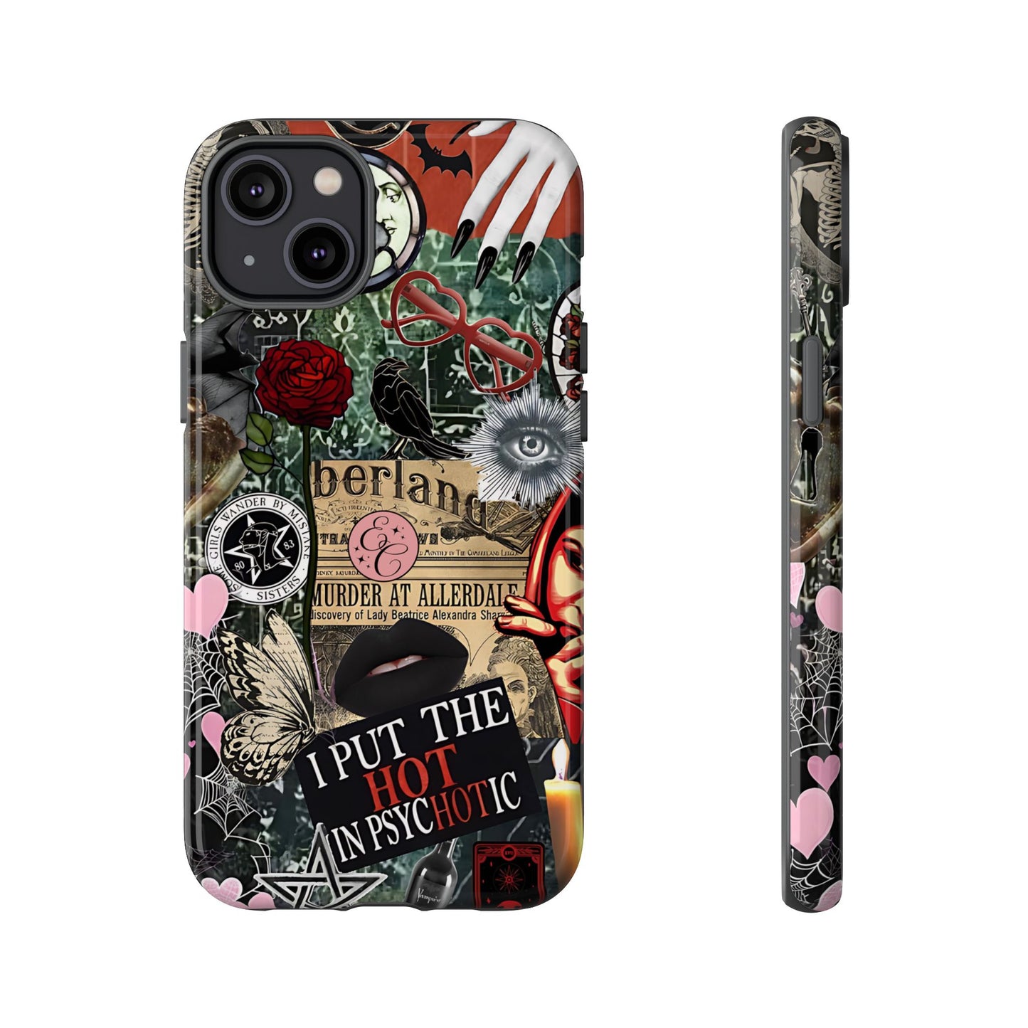 Gothic Collage Tough Phone Case