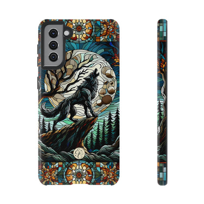 Howling Wolf Tough Phone Case