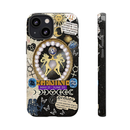 Gemini Zodiac Sign Tough Phone Case