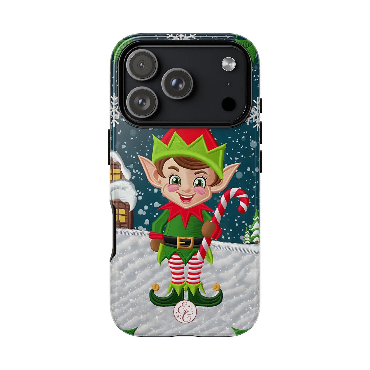 Christmas Naughty Elf Tough Phone Case