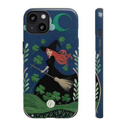 Irish Witch’s Moonlit Stroll Tough Phone Case