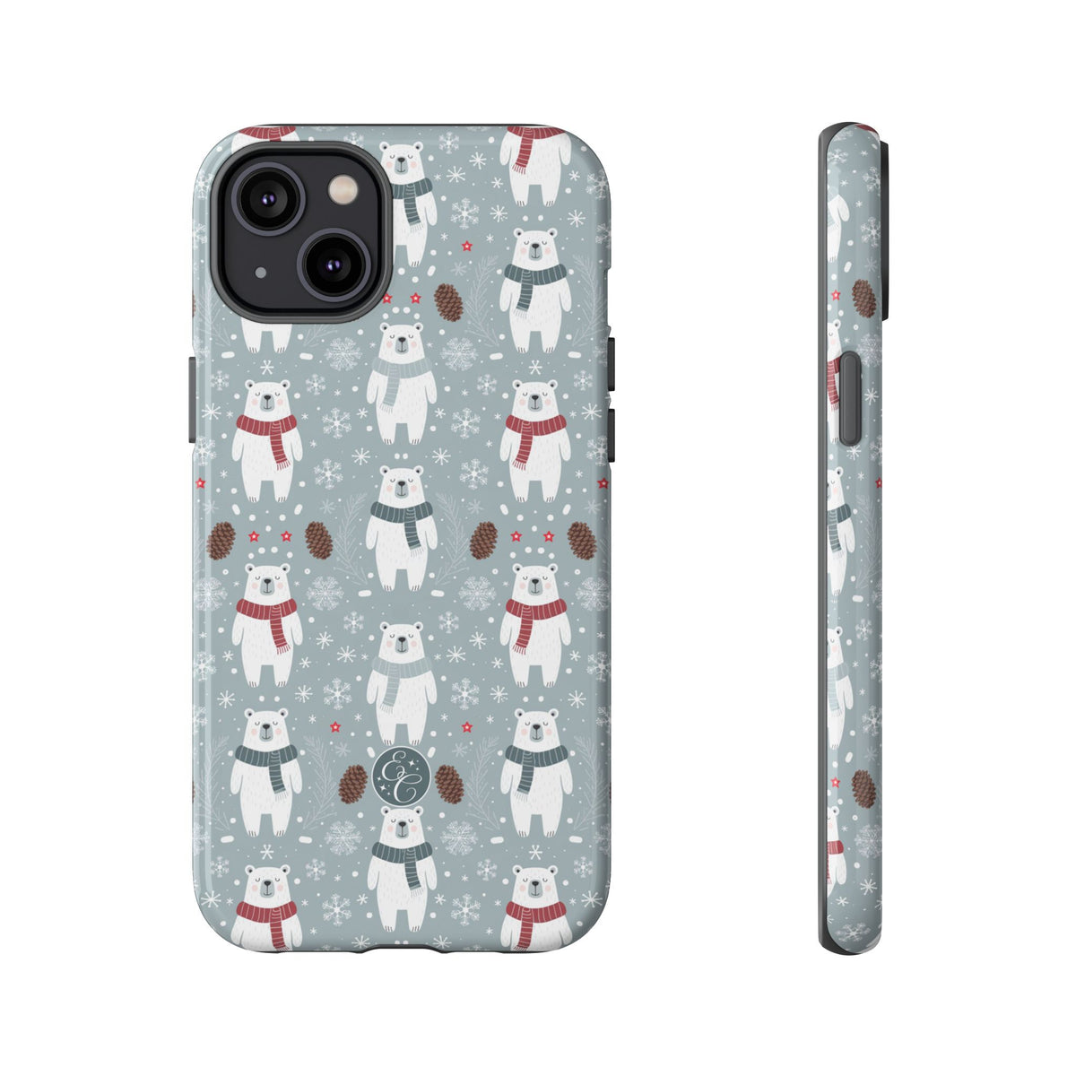 Cute Polar Bear Christmas Phone Case