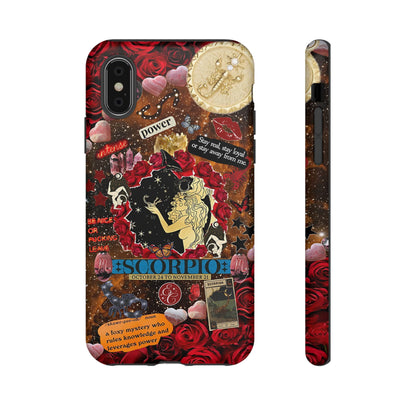 Scorpio Zodiac Star Sign Tough Phone Case