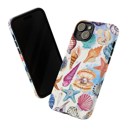 Colorful Sea Shells Tough Phone Case