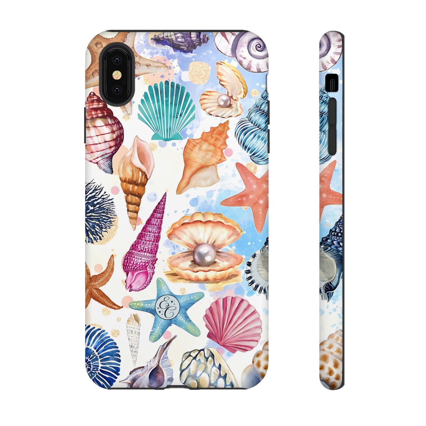 Colorful Sea Shells Tough Phone Case