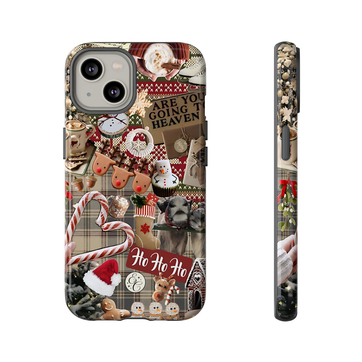 Christmas Festive Collage Tough Phone Case