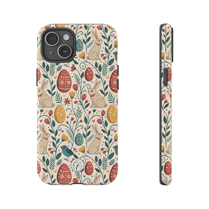 Vintage Easter Pattern Tough Phone Case