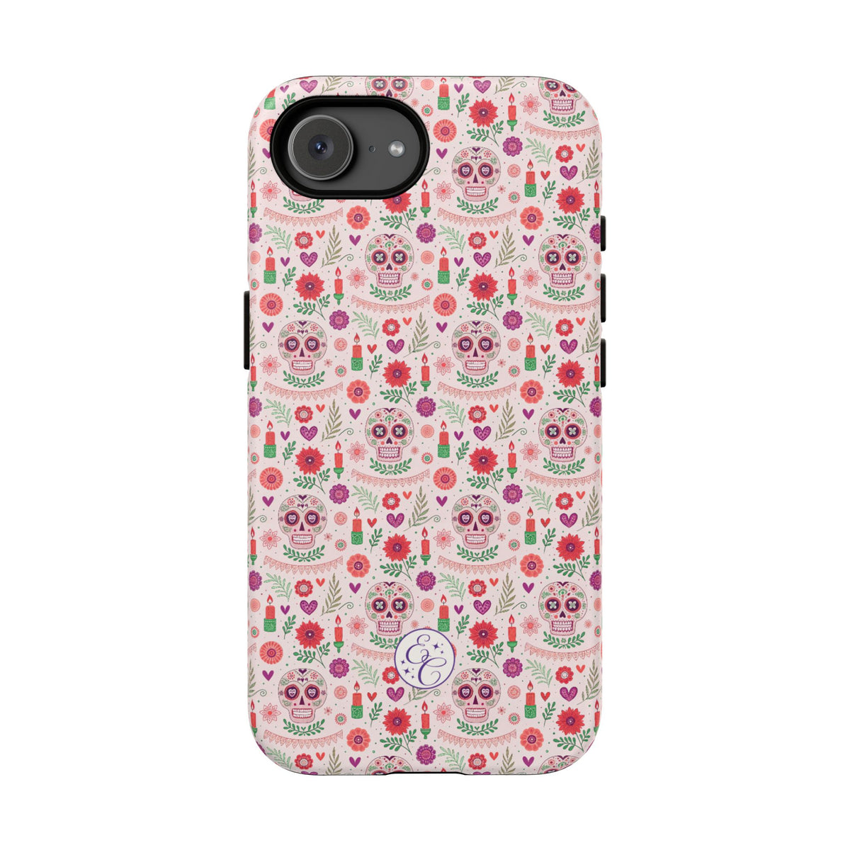 Pink Boho Día de los Muertos Phone Case