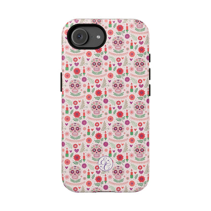 Pink Boho Día de los Muertos Phone Case