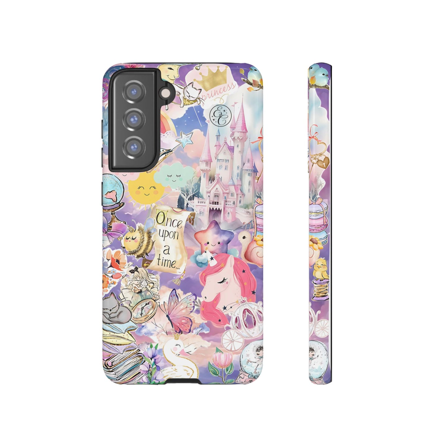 Whimsical Fairytale Collage Tough Phone Case